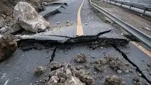 خطر ریزش و رانش در جاده هراز جدی است