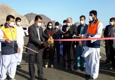 ۲ طرح راهداری در شهرستان سرباز به بهره‌برداری رسید