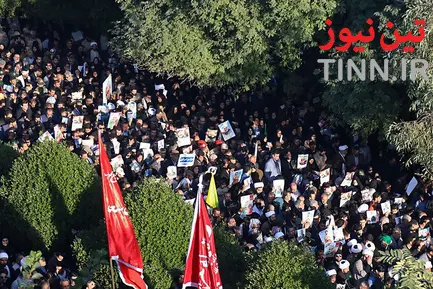 مراسم تشییع پیکر سردار سپهبد شهید حاج قاسم سلیمانی در اهواز