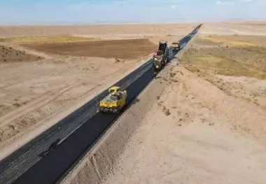 بهره‌ برداری از ۵ کیلومتر دیگر باند دوم شادمهر کاشمر در استان خراسان رضوی