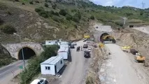 تونل دوم حیران خردادماه سال آینده به بهره‌ برداری می‌ رسد