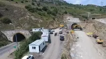 تونل دوم حیران خردادماه سال آینده به بهره‌ برداری می‌ رسد