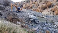 آغاز عملیات احداث پل دومار جبالبارز شمالی در جنوب استان کرمان 