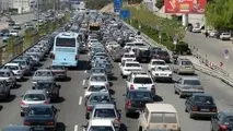  ترافیک درآزادراه های البرز سنگین است