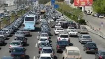  ترافیک درآزادراه های البرز سنگین است