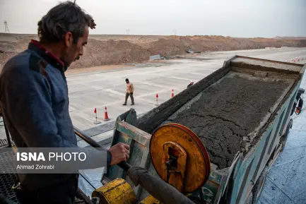 گزارش تصویری اجرای پروژه آزادراه شهید سلیمانی قم  (15)