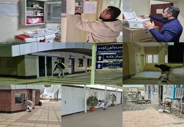 ️ اجرای دور پنجم عملیات بهداشتی در ایستگاه‌ های راه‌ آهن فارس