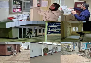 ️ اجرای دور پنجم عملیات بهداشتی در ایستگاه‌ های راه‌ آهن فارس