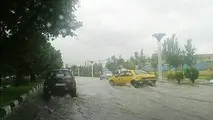 ۱۳۰ میلی متر باران در گلوگاه بارید