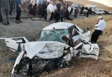 ۶ کشته و ۷ زخمی در تصادف ۲ پژو در جاده زابل 