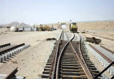 پیشرفت فیزیکی راه آهن چابهار زاهدان به ۷۲ درصد رسید