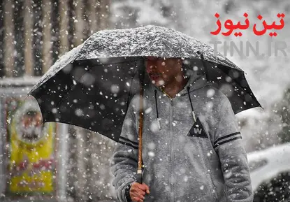 بارش سنگین برف در گیلان