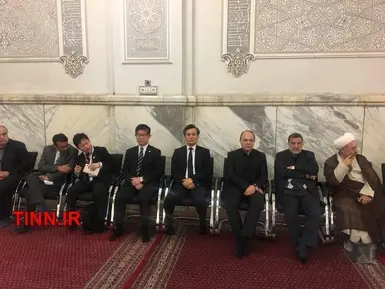 مراسم شهدای سانچی در تهران