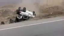  یک تن بر اثر واژگونی پراید در قم جان باخت