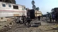 خروج قطار از ریل در مصر 55 زخمی برجا گذاشت
