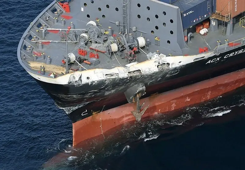  کشتی باری ایران در روسیه به گل نشست 