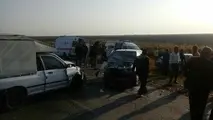 تصادف خودرو در گلستان 2 کشته برجای گذاشت