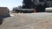 اعزام پنج دستگاه ماشین آتش نشانی به محل حریق در ماهیرود
