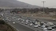 ترافیک در برخی محورهای مواصلاتی استان زنجان