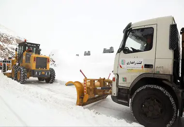 آمادگی راهداران قزوین برای عملیات زمستانی