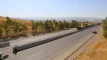  نصب ۱۲ کیلومتر نیوجرسی در راه‌های منتهی به مرز مهران
