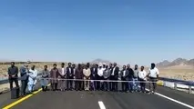 پل روگذر راه آهن مسیر زاهدان به خاش به بهره برداری رسید