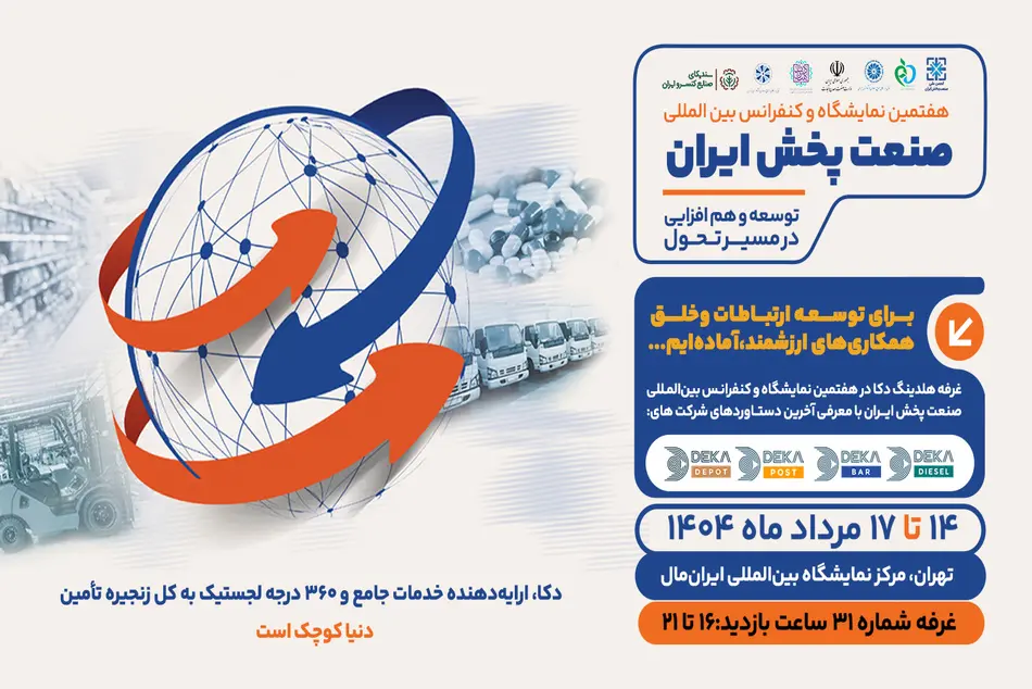 معرفی زنجیره ارزش هلدینگ دکا در هفتمین نمایشگاه و کنفرانس صنعت پخش ایران