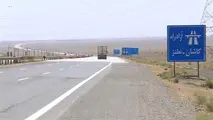 مشکلات آسفالت جاده کاشان