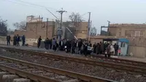 برخورد قطار با یک عابر در ورامین سبب مرگ وی شد