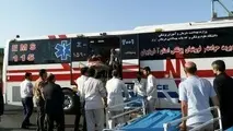 16 مصدوم در واژگونی مینی‌بوس محور تبریز- آذرشهر