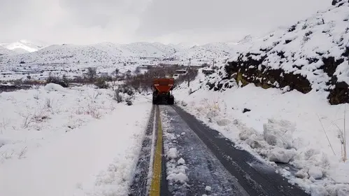 راهداری زمستانی در تفتان سیستان و بلوچستان