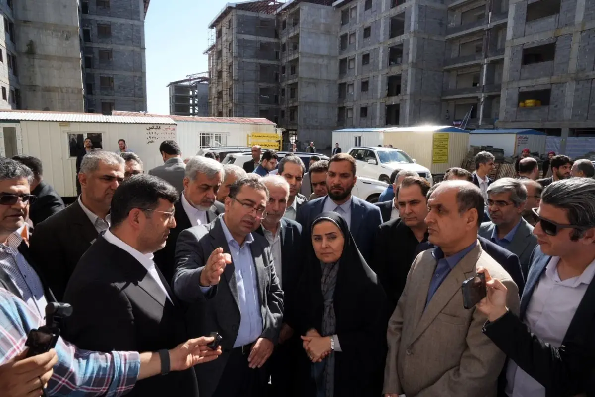 بازدید وزیر راه و شهرسازی از رشت