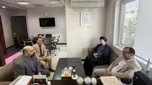 دیدار نماینده مردم  زرند و کوهبنان از گروه صنعتی پلور سبز