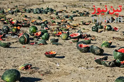 خسارات سیل به عشایر بورک شهرستان نیکشهر