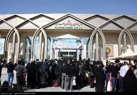 افزایش تردد زائران از پایانه مرزی مهران 