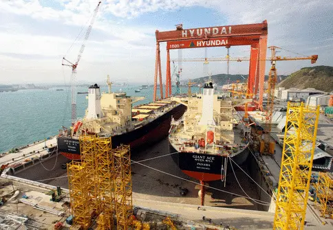 زمان تحویل اولین کشتی هیوندایی به کشتی‌رانی