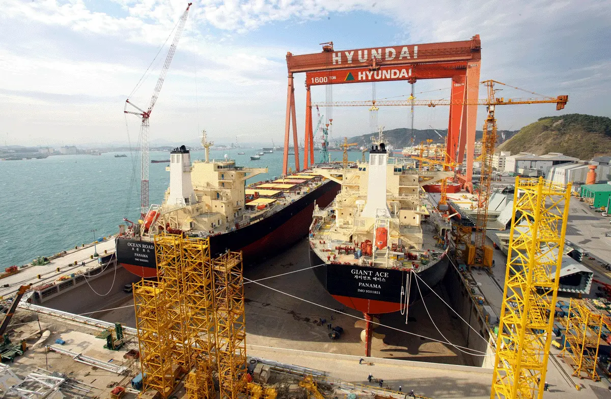 زمان تحویل اولین کشتی هیوندایی به کشتی‌رانی