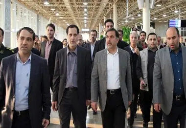 آغاز تحول خدمت‌رسانی در فرودگاه مهرآباد با حضور وزیر راه و شهرسازی