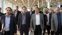آغاز تحول خدمت‌رسانی در فرودگاه مهرآباد با حضور وزیر راه و شهرسازی
