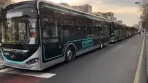 رونمایی نمایشی از اتوبوس‌ های «برقی» که دود می‌ کنند!/ اتوبوس‌ های برقی تهران، در زمستان دیزلی می‌ شوند! 