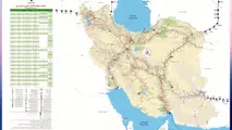 جامع ترین نقشه شبکه ریلی ایران را اینجا ببینید
