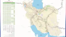 جامع ترین نقشه شبکه ریلی ایران را اینجا ببینید