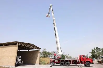 بالابر ۳۲ متری در بندر امام خمینی پس از ۴ سال به چرخه بهره برداری بازگشت