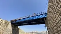 پس از ۲۸ سال پل اروست در ساری به بهره برداری رسید + فیلم