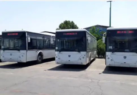 صادرات اتوبوس شهری به ترکمنستان 