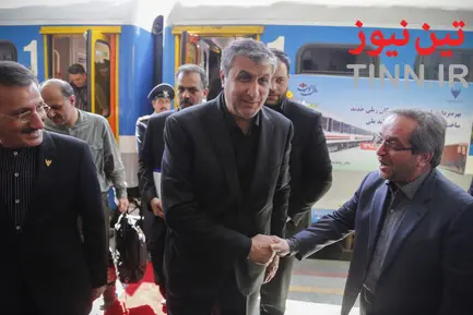 مراسم افتتاح و راه‌اندازی ۲۱۳ ناوگان ریلی