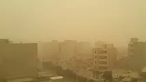 خیزش گرد و خاک در جنوب شرق کشور 