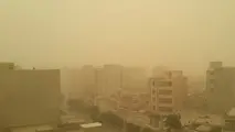 خیزش گرد و خاک در جنوب شرق کشور 