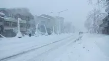 فوت ۲ نفر در پی بارش برف در گیلان 