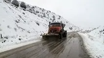 عملکرد راهداری زمستانی در محورهای استان همدان